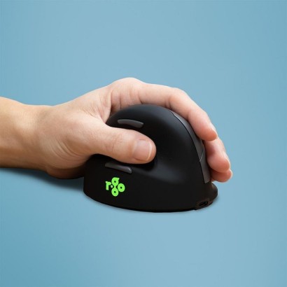 RGOHEWLL R-Go Tools R-Go HE Mouse, Ergonomic mouse, Medium (Hand Size 165-185mm), Left Handed, wireless