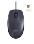 910-001602 Logitech Mouse M100, USB Type-A, Black 910-001602 910-001604