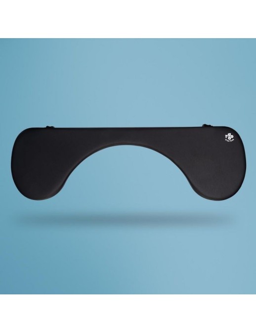 RGOARMC R-Go Tools Armrest R-Go, ergonomic, symmetrical, with abdominal cutout, soft foam, black