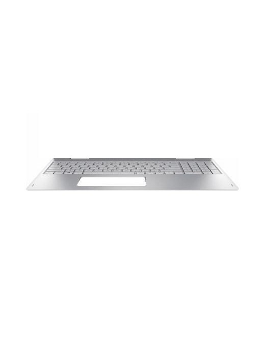 924353-061 HP Tastiera Keyboard/top cover in natural silver finish (includes backlight cable and Tastiera Keyboard cable)