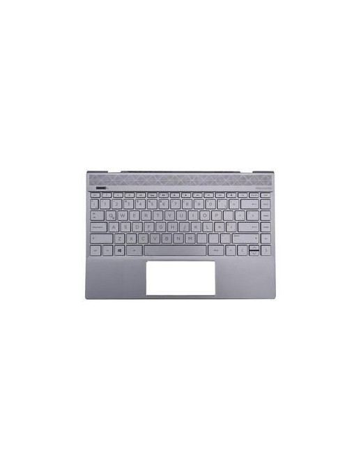 L24142-061 HP Top Case & Tastiera Keyboard silver