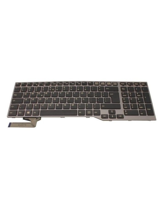 FUJ:CP681656-XX Fujitsu Tastiera Keyboard Black