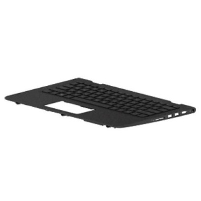 906788-061 HP Tastiera Keyboard/top cover (includes Tastiera Keyboard cable) jet black finish