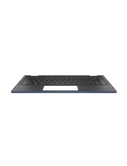 L18951-061 HP Top cover with Tastiera Keyboard No backlight full-featured models sapphire blue