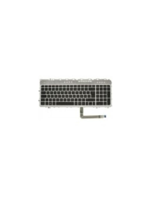 668059-061 HP Tastiera Keyboard (Italy) Black/Silver