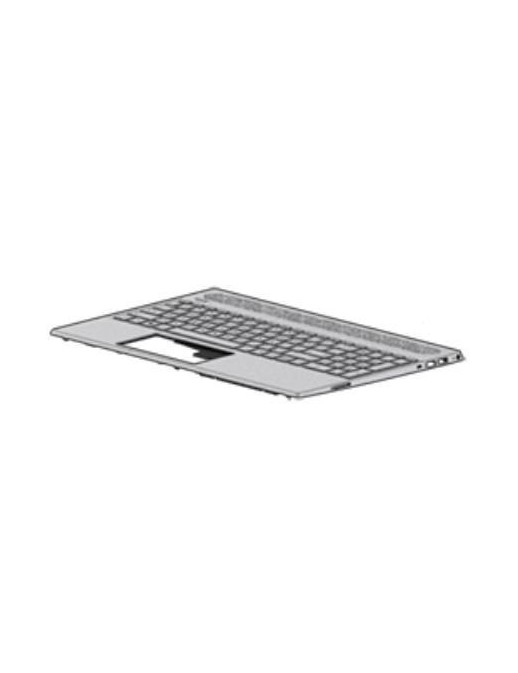 L24754-061 HP Top cover with Tastiera Keyboard Pale gold backlit