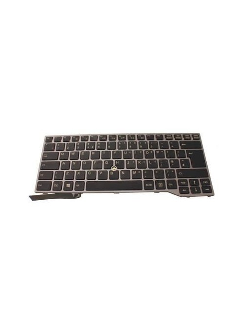 FUJ:CP631015-XX Fujitsu Tastiera Keyboard Black 38035232