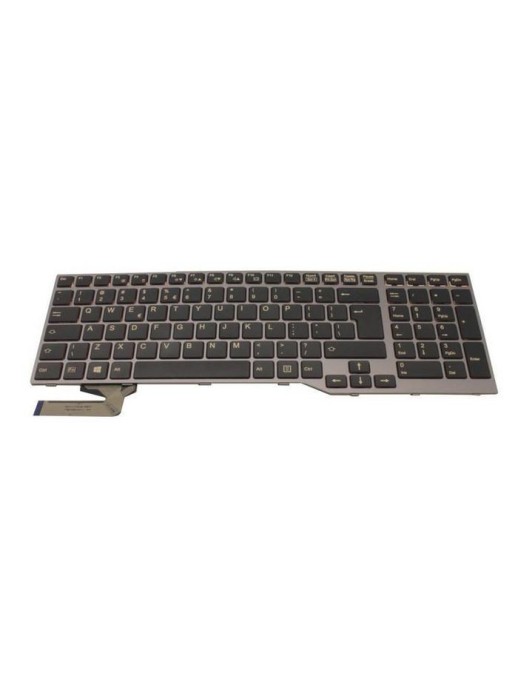 FUJ:CP631042-XX Fujitsu Tastiera Keyboard Black 38035331