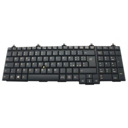 FUJ:CP619634-XX Fujitsu Tastiera Keyboard Black 38024943