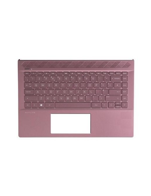 L51752-061 HP Top case/Tastiera Keyboard In plum mauve finish equipped with backlight (includes backlight cable and Tastiera Key