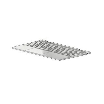 L93119-061 HP Tastiera Keyboard/top cover in nightfall black (top cover) and sky black (Tastiera Keyboard) ?nishes (includes Tas