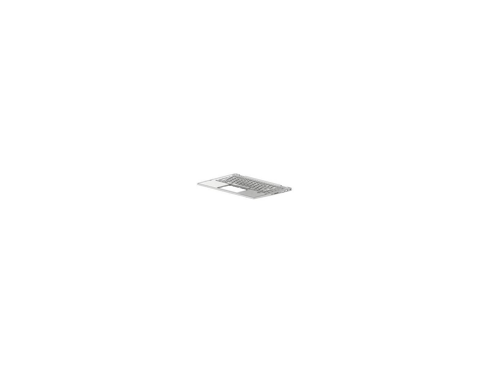 L96519-061 HP Tastiera Keyboard/top cover with backlight in natural silver ?nish (includes backlight cable and Tastiera Keyboard L96519-061 HP Tastiera Keyboard/top cover with backlight in natural silver ?nish (includes backlight cable and Tastiera Keyboard