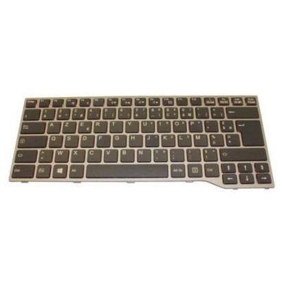 FUJ:CP690909-XX-RFB Fujitsu Tastiera Keyboard Black W/O Ts Italy