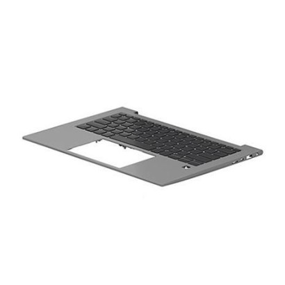 N53567-061 HP Top cover assembly with integrated Tastiera Keyboard for HP laptops designed as a replacement part.