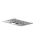 M14234-061 HP Top cover assembly with full-sized black Tastiera Keyboard Italian layout designed for select HP systems.
