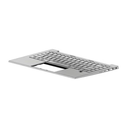 M16663-061 HP Top cover assembly with integrated Tastiera Keyboard fingerprint reader black color designed for specific HP syste