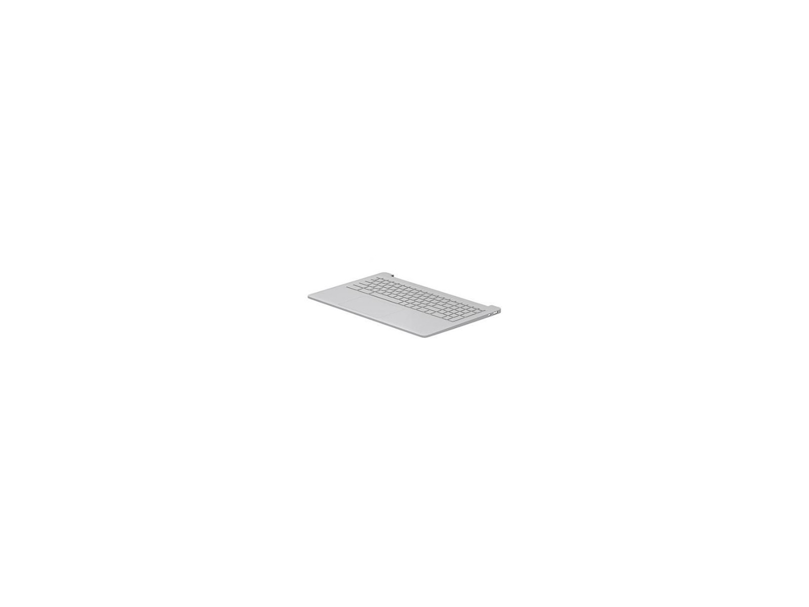 N45575-061 HP Top cover with integrated backlit Tastiera Keyboard designed for 15 W models featuring a natural silver finish and N45575-061 HP Top cover with integrated backlit Tastiera Keyboard designed for 15 W models featuring a natural silver finish and