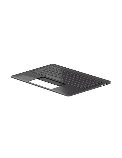 N84275-061 HP Top cover assembly with Tastiera Keyboard 4-zone design intended for specific HP laptop models.