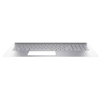 929867-061 HP Tastiera Keyboard/top cover in opulent blue finish with speaker grille in natural silver finish with backlight (in