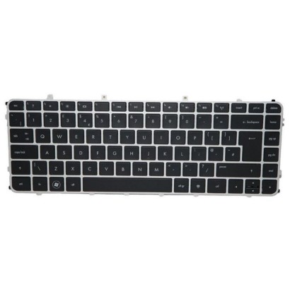 693827-061 HP Tastiera Keyboard (Italy) Black/Silver
