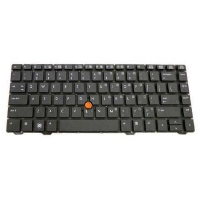 702649-061 HP Tastiera Keyboard with pointing stick for use on HP EliteBook 8470w Mobile Workstation computer models equipped wi