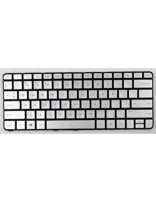 801508-061 HP Tastiera Keyboard (Italy) Silver