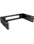 RAR200BL Lanview by Logon 19'' 2U Adjustable Depth Open Frame Rack Wall Mount RAR200BL