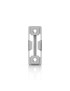 UACC-RACK-PM-KIT Ubiquiti Rack Mount Kit. 1U snap-in inserts with two vertically aligned cage nuts designed to ensure uniform ra