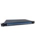 LVO233845 Lanview 24-Port Fibre patch panel mounted with 24 x LC duplex Single Mode connectors