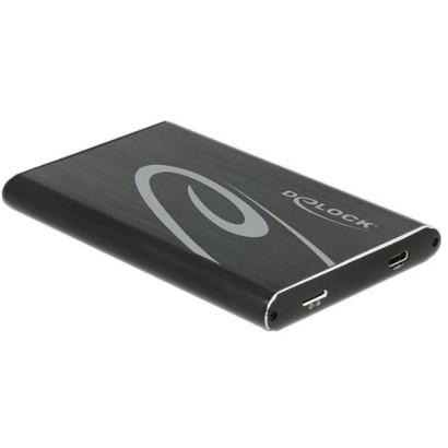 42586 Delock 2.5 External Enclosure SATA HDD  SuperSpeed USB 10 Gbps USB-C (USB 3.1 Gen 2)