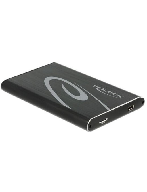 42586 Delock 2.5 External Enclosure SATA HDD  SuperSpeed USB 10 Gbps USB-C (USB 3.1 Gen 2)