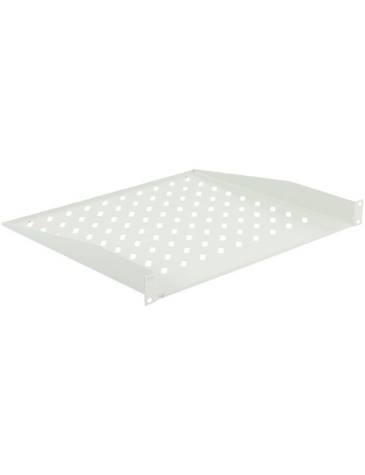 RAS205WH Lanview by Logon 1U 19" D400mm RACK MOUNT SHELF WHITE RAS205WH