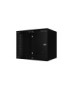 RUM09U40MNBL Lanview by Logon 19'' Rack Cabinet 9U 53 x 40 SOHO Wallmount Unmounted RUM09U40MNBL