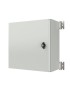RWM-IP65404020W Lanview IP65 Wall-Box with mounting plate W:400 x H:400 x D:200mm - White RWM-IP65404020W