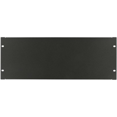 RAB115BL Lanview by Logon 4U 19" SCREW TYPE BLANK PANEL BLACK RAB115BL