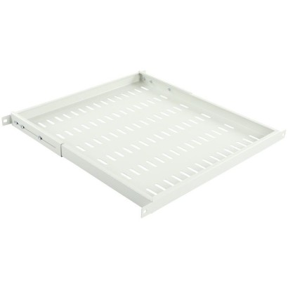 RAS800WH Lanview by Logon D470mm FIXED SHELF ADJUSTABLE SIDE ARM WHITE RAS800WH