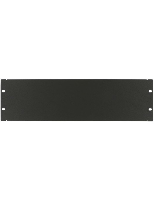RAB110BL Lanview by Logon 3U 19" SCREW TYPE BLANK PANEL BLACK RAB110BL