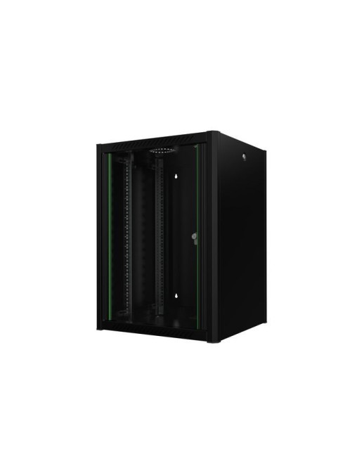 RWP16U56BL Lanview by Logon 19'' Rack Cabinet 16U 60 x 56 Wallmount Pro RWP16U56BL