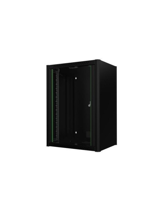 RWM16U45BL Lanview by Logon 19'' Rack Cabinet 16U 60 x 45 Wallmount RWM16U45BL