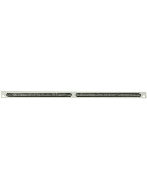 RAO215WH Lanview by Logon 1/2U 19" L BENT, BRUSHED CABLE ORGANIZER PANEL WHITE RAO215WH