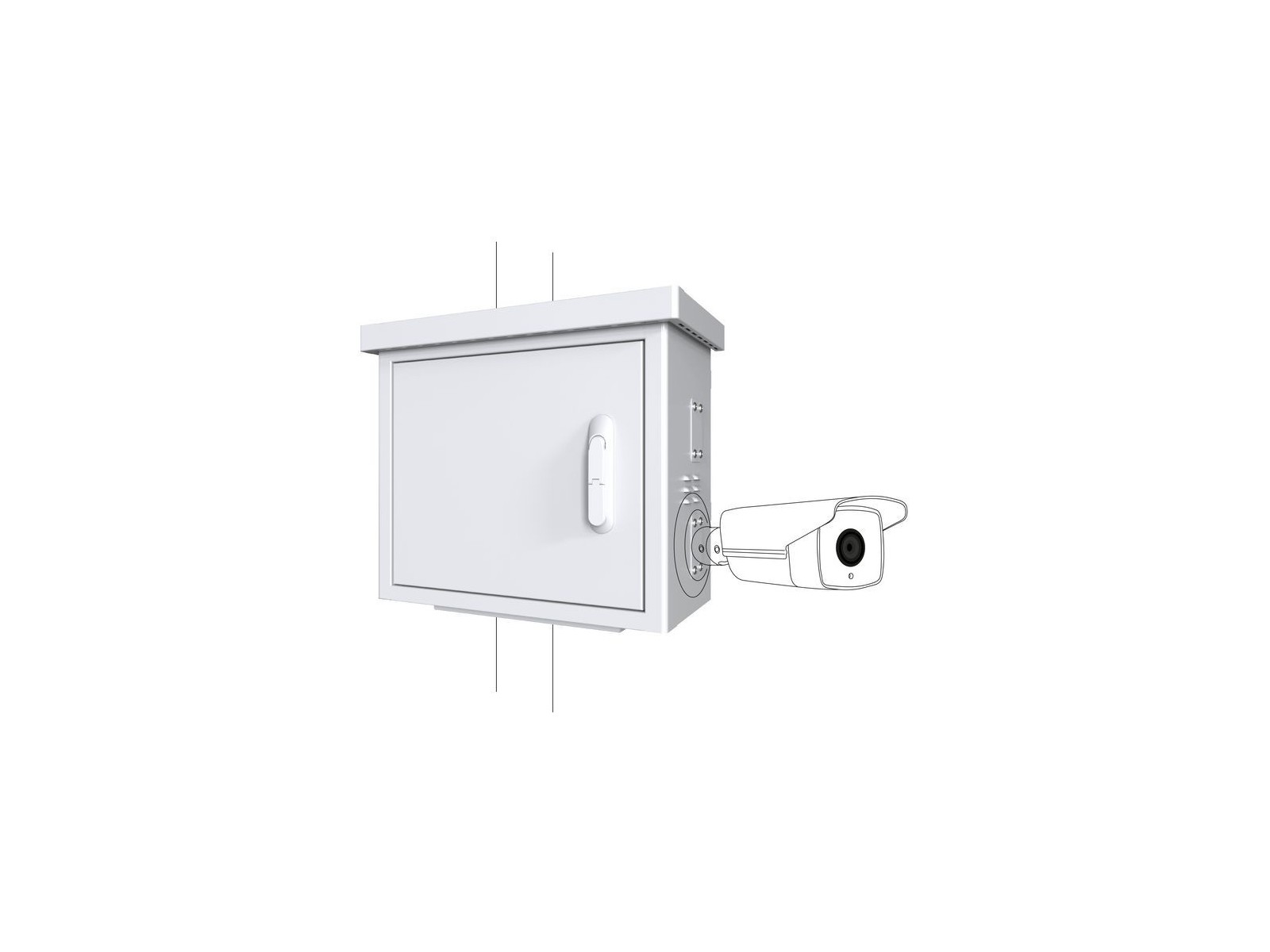 RCCTV002 Lanview by Logon Midi Radius Pole Mounted CCTV Cabinet For 4 cameras RCCTV002 RCCTV002 Lanview by Logon Midi Radius Pole Mounted CCTV Cabinet For 4 cameras RCCTV002