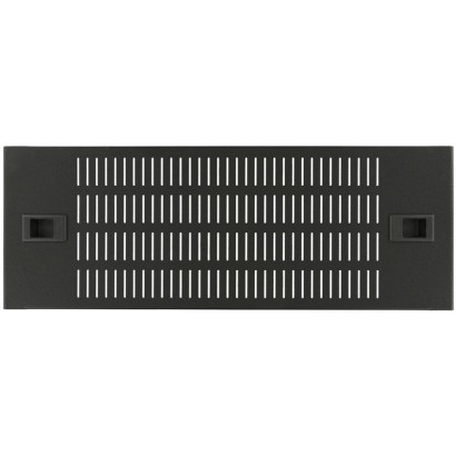 RAB415BL Lanview by Logon 4U 19" SNAP LOCKING, VENTED BLANK PANEL BLACK RAB415BL