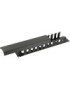 RAO405BL Lanview by Logon 2U 19" SLIDING COVER CABLE MANAGEMENT PANEL BLACK 19-26, 19-20, RAO405BL