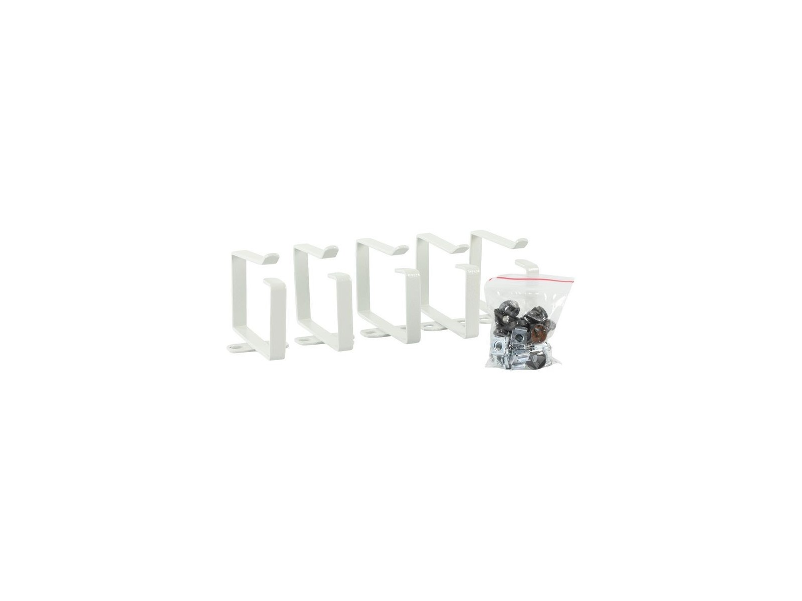 RAO125WH Lanview by Logon CABLE ORGANIZER HOOK SET, ALUMINUM 88x60mm, 5 PCS RAO125WH RAO125WH Lanview by Logon CABLE ORGANIZER HOOK SET, ALUMINUM 88x60mm, 5 PCS RAO125WH