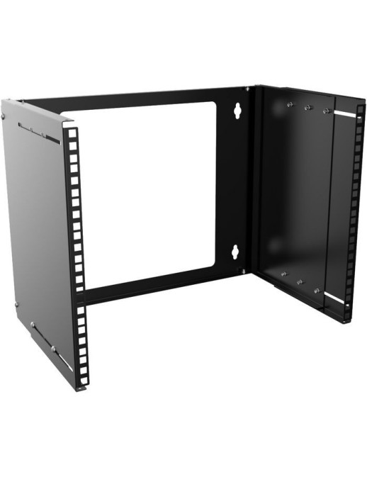 RAR220BL Lanview by Logon 19'' 10U Adjustable Depth Open Frame Rack Wall Mount RAR220BL