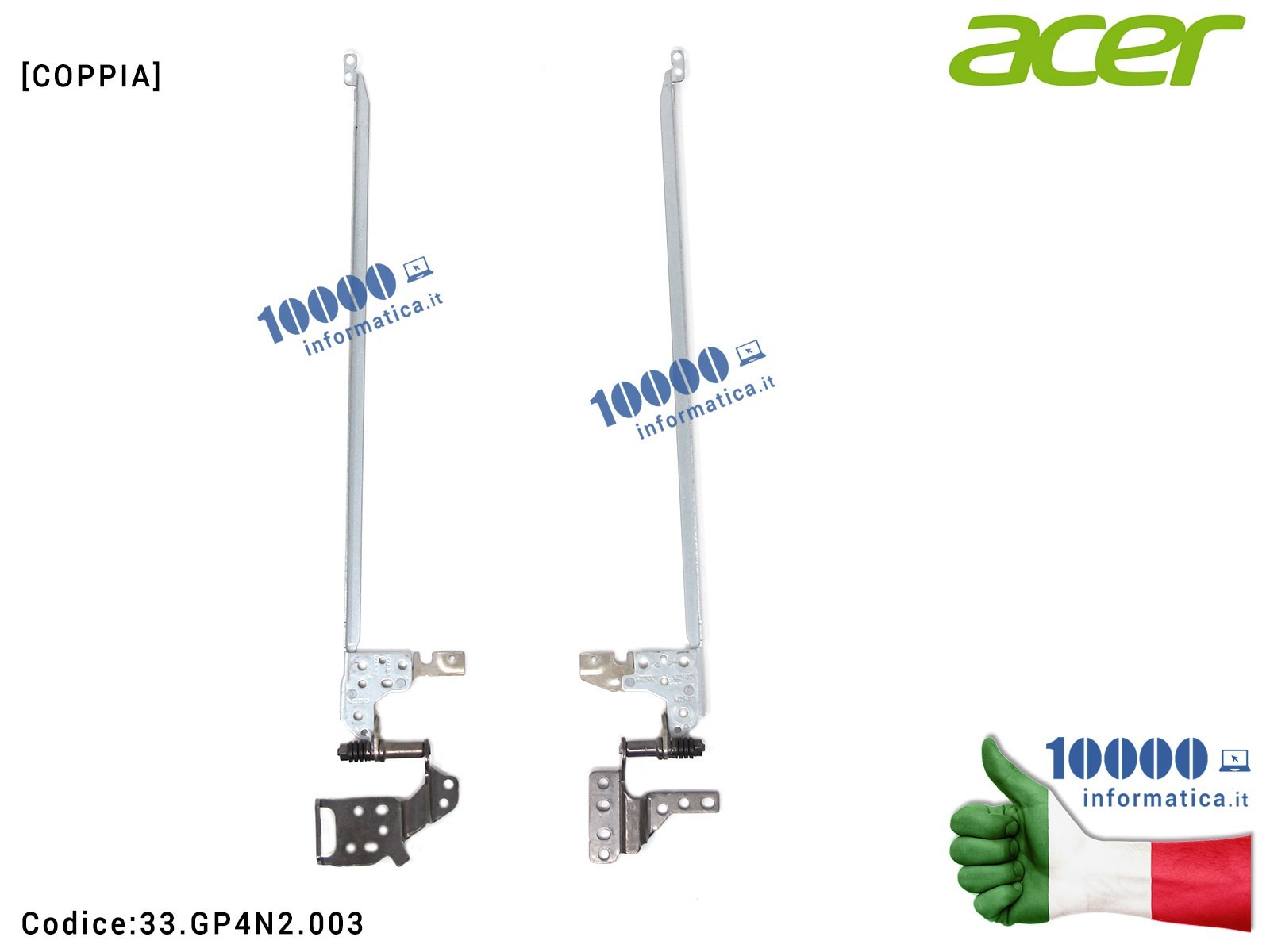 33.GP4N2.003 Cerniere Staffa ACER Aspire A315-33 A315-41G A315-53G A515-41G A515-51 A515-51G Cerniere Hinges ACER Aspire A315... 33.GP4N2.003 Cerniere Staffa ACER Aspire A315-33 A315-41G A315-53G A515-41G A515-51 A515-51G Cerniere Hinges ACER Aspire A315...