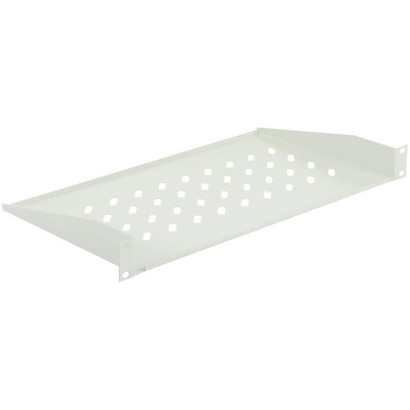 RAS200WH Lanview by Logon 1U 19" D250mm RACK MOUNT SHELF WHITE RAS200WH