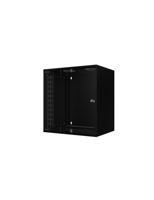 RUM12U40MNBL Lanview by Logon 19'' Rack Cabinet 12U 53 x 40 SOHO Wallmount Unmounted RUM12U40MNBL