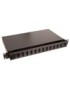 LVO231551 Lanview 12-Port Fibre patch panel for SC duplex/LC Quad connectors Fiber ODF
