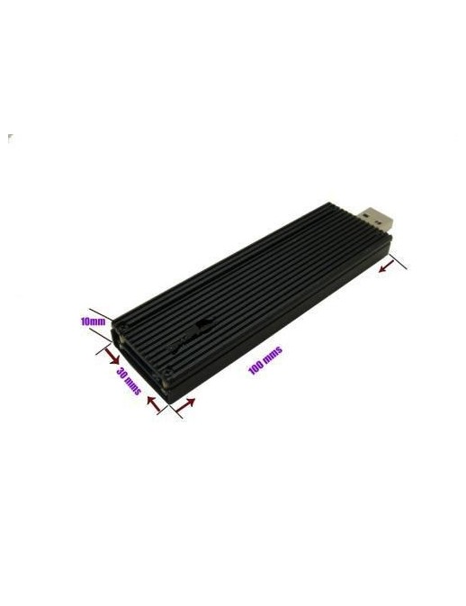 MSUB8002 CoreParts M.2 PCIe NVME to USB 3.0 Enclosure Type M (Not only B) M.2 PCIe/NVME 30mm, 42mm, 60mm, 80mm MSUB8002